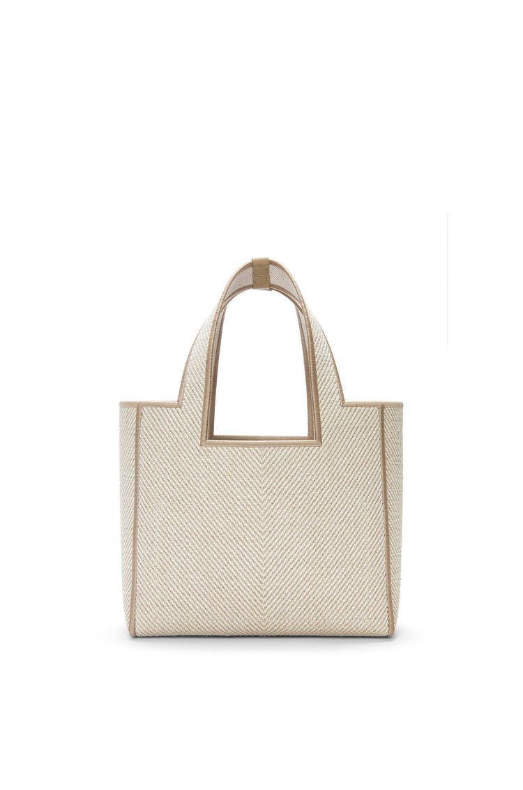 Loewe  Small  Font tote in jacquard canvas