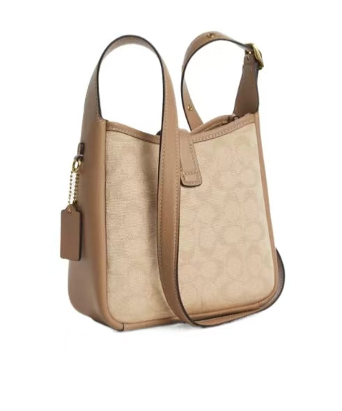 Coach - Hadley Mini Crossbody Bag With Signature Canvas (CAM80)