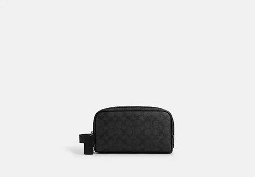 Small Travel Kit In Signature Canvas