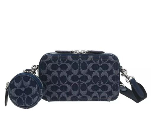 Coach Charter Slim Crossbody Bag in Signature Denim  CAS41