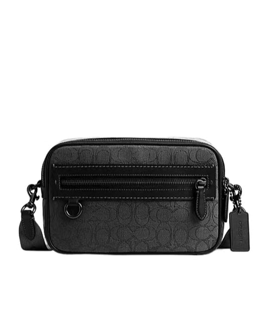 Theo Camera Bag in Signature Jacquard  CBF21