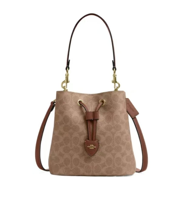 Coach - Rowan Bucket Bag In Signature Canvas (CBH07)