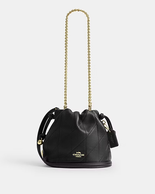 COACH FAYE Quilted Mini Drawstring Bag (CDB69)