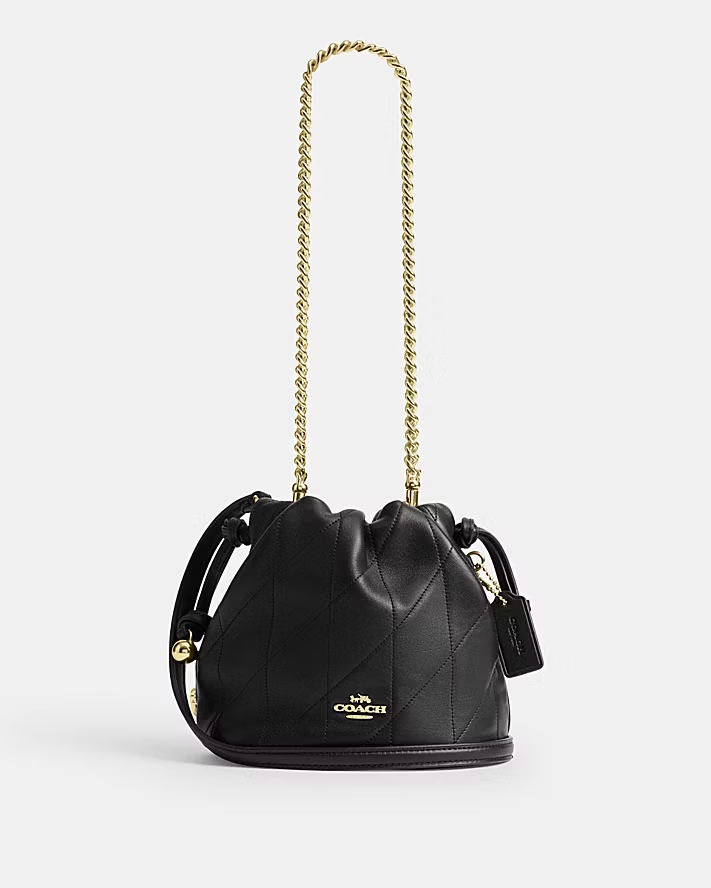 COACH FAYE Quilted Mini Drawstring Bag (CDB69)
