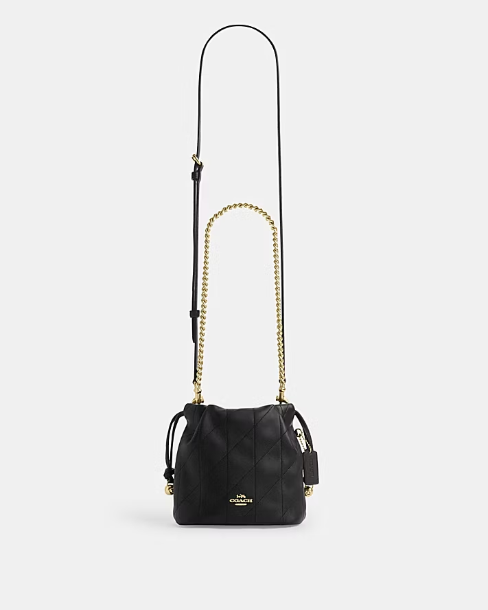 COACH FAYE Quilted Mini Drawstring Bag (CDB69)