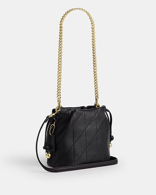 COACH FAYE Quilted Mini Drawstring Bag (CDB69)