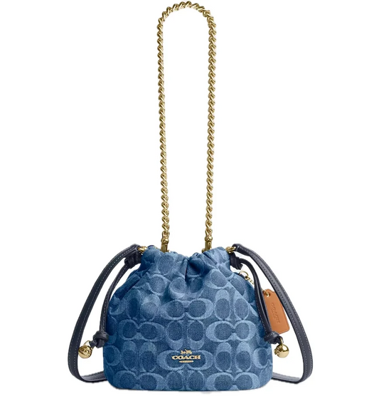 COACH FAYE Mini Drawstring Bag (CDE32)