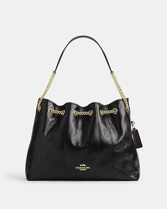COACH EVELYN Quilted Shoulder Bag (CDR00)