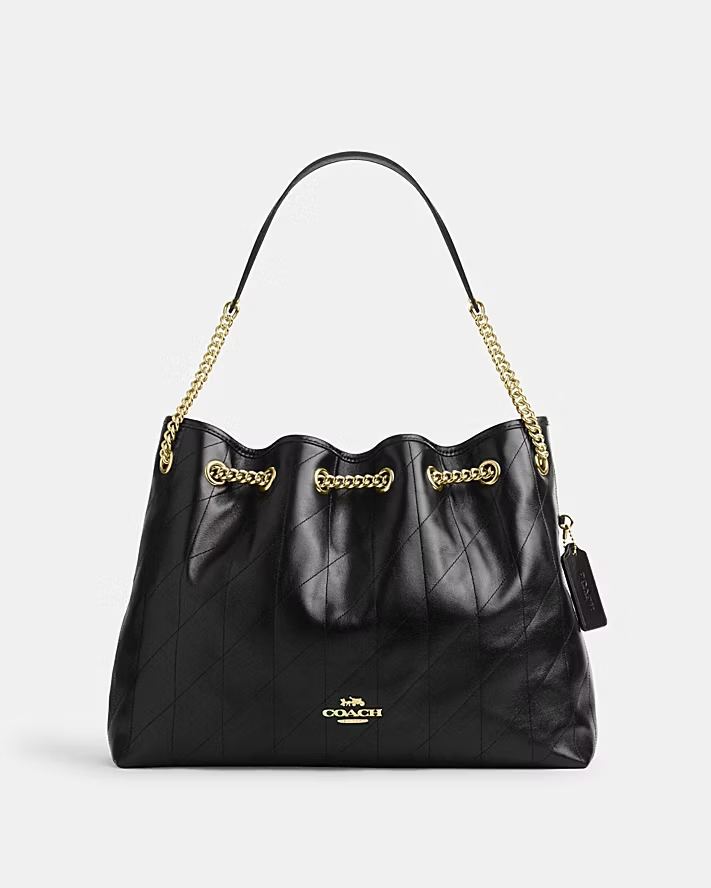 COACH EVELYN Quilted Shoulder Bag (CDR00)