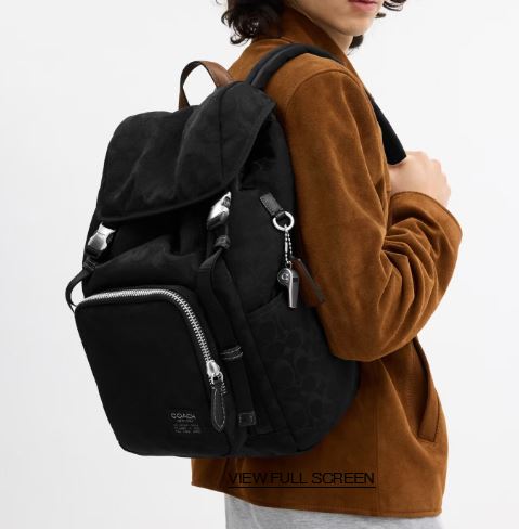 LOGAN BACKPACK IN SIGNATURE NYLON