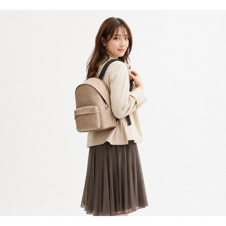 COACH TAYLOR Classic Signature Small Backpack (CDW76)
