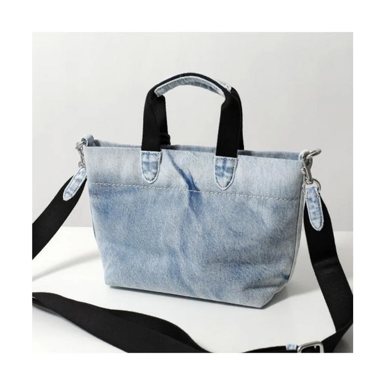 COACH Vintage-Loved Denim Mini Tour Tote (CEB33)