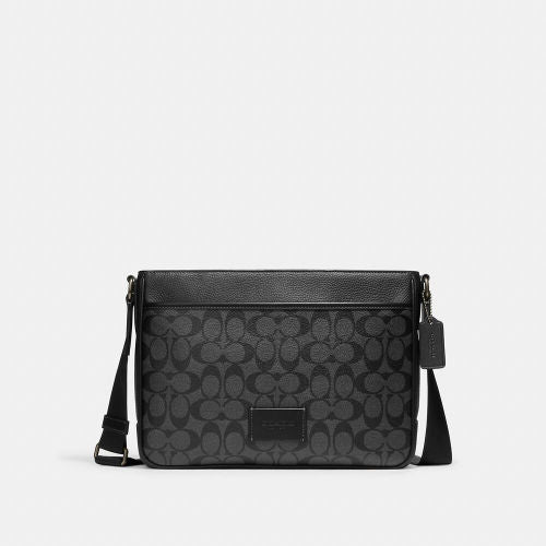 Coach District Crossbody In Signature Canvas