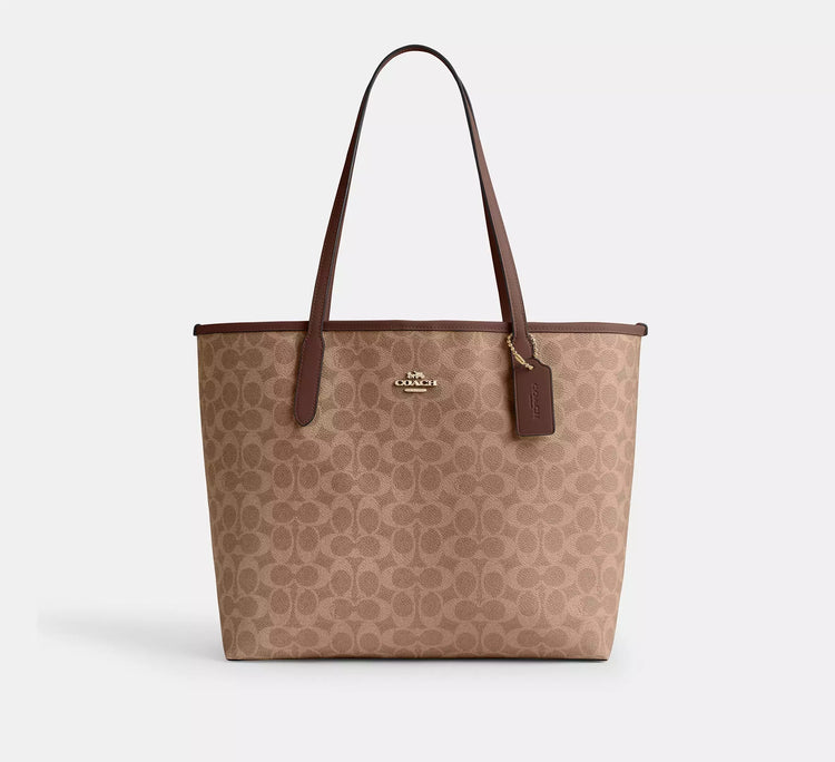 City Tote Bag In Signature Canvas