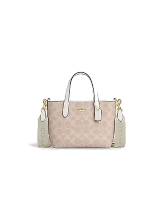 Coach City Mini Tote Bag In Signature Canvas