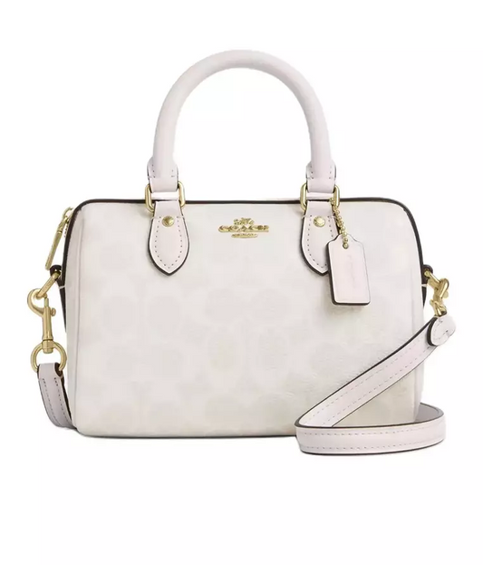 Coach - Mini Rowan Crossbody Bag In Signature Canvas (CW329)