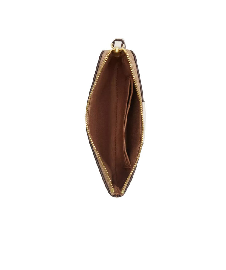 Coach - Corner Zip Wristlet In Signature Canvas (CW854)