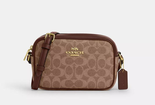 Mini Jamie Camera Bag In Signature Canvas