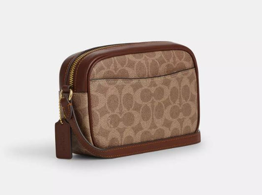 Mini Jamie Camera Bag In Signature Canvas