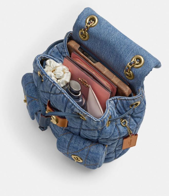 Tabby Backpack With Quilting