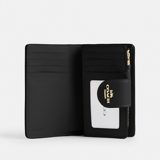 Medium Corner Zip Wallet In Signature Canvas