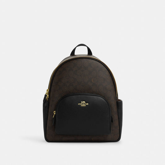 Court Backpack In Signature Canvas