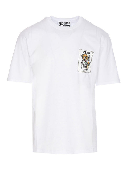 Printed Round Neck Short-Sleeves T-Shirt