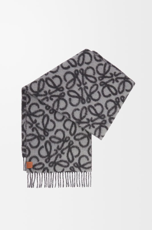 Alpaca and Wool Anagram Scarf