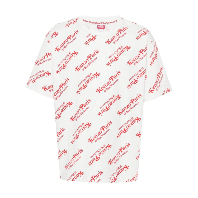 All-over Logo Printed Crewneck T-shirt T-shirt