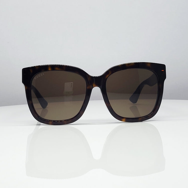 Gucci Square Frame Glitter Sunglasses (GG0034SA)
