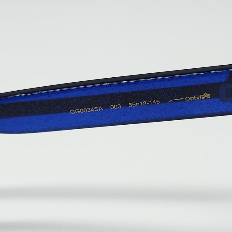 Gucci Square Frame Glitter Sunglasses (GG0034SA)