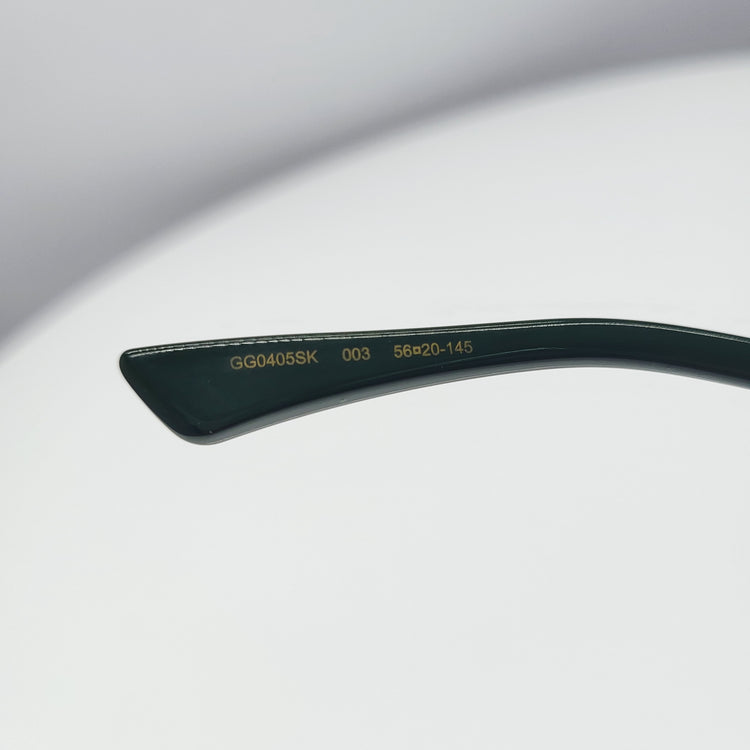 Gucci Large Round Upswept Sunglasses (GG0405SK)