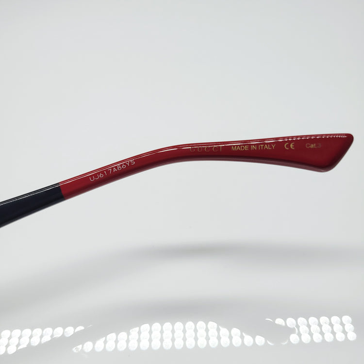 Gucci Large Round Upswept Sunglasses (GG0405SK)