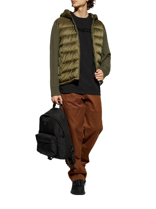 Padded Wool Zip-Up Hoodie (K20919B00006)