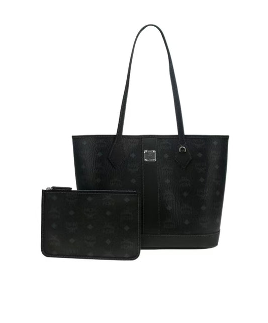 MCM Small New Liz Shopper in Visetos