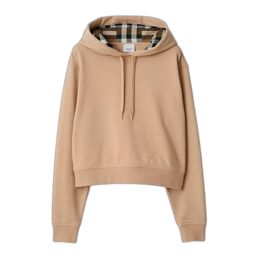 Talley Logo Checked Sweatshirt with Hoodie