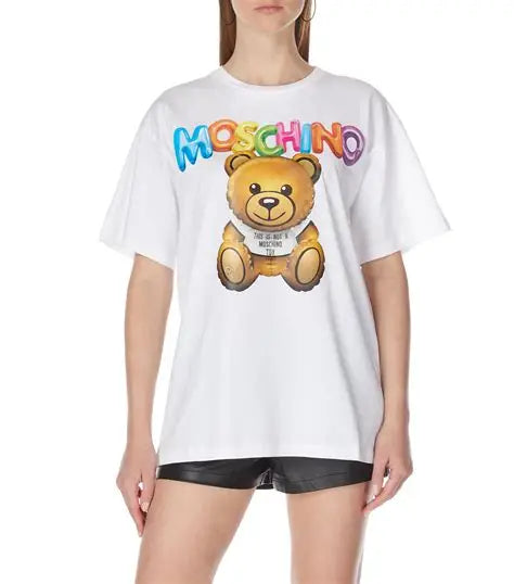 Teddy printed cotton T-shirt