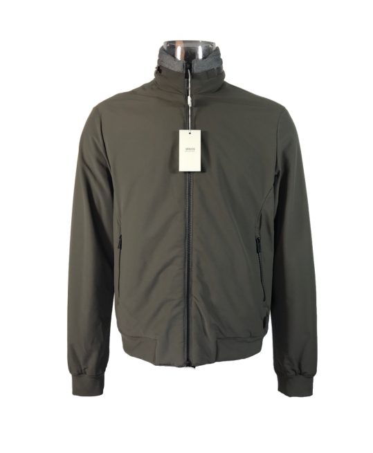 Nylon Wave-effect Quilted Jacket