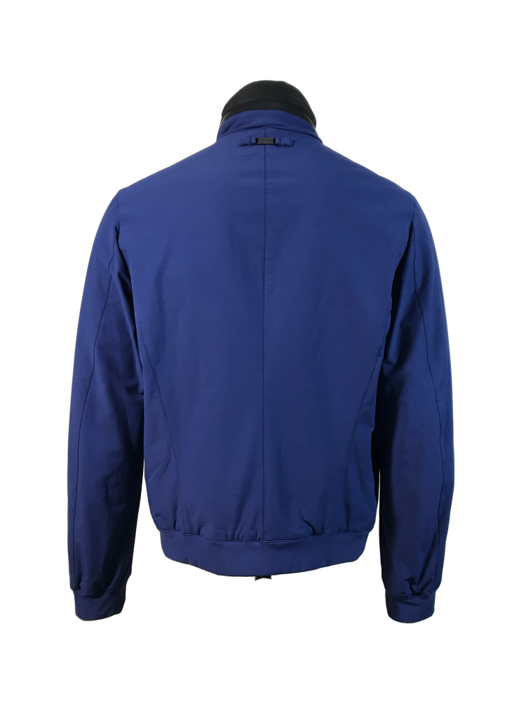 Nylon Wave-effect Quilted Jacket