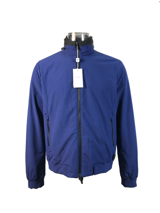Nylon Wave-effect Quilted Jacket