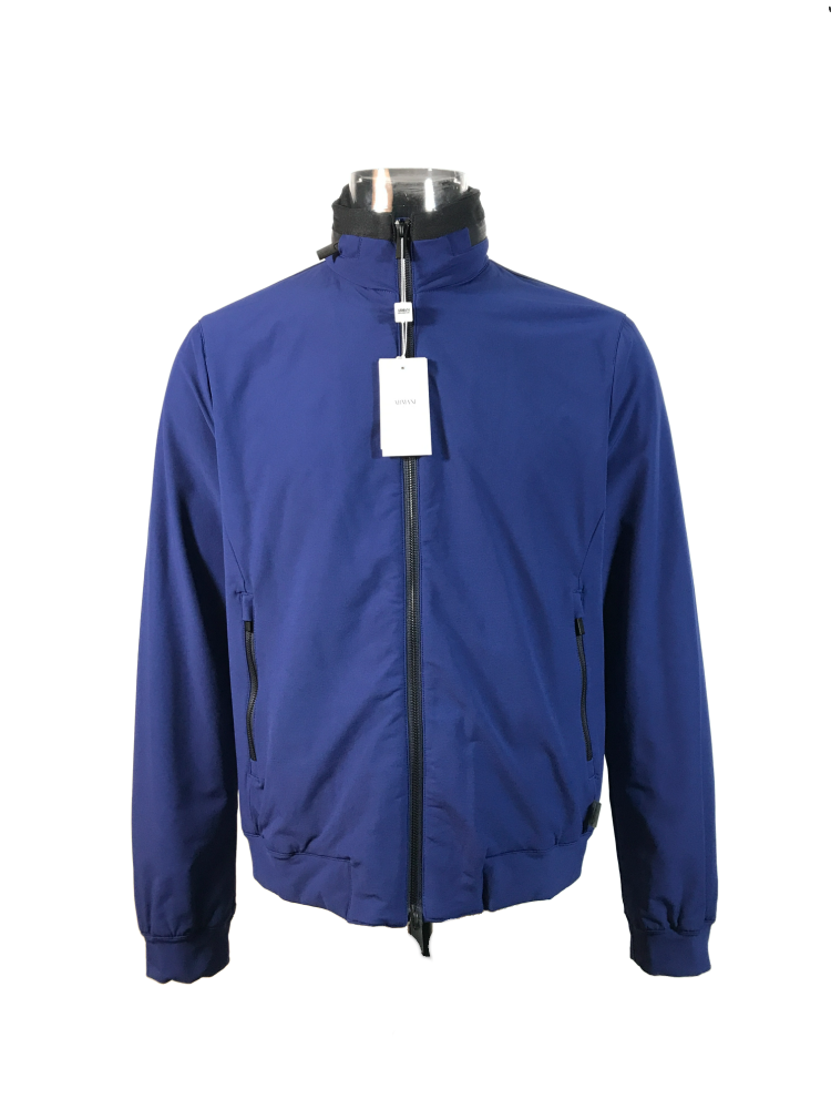 Nylon Wave-effect Quilted Jacket