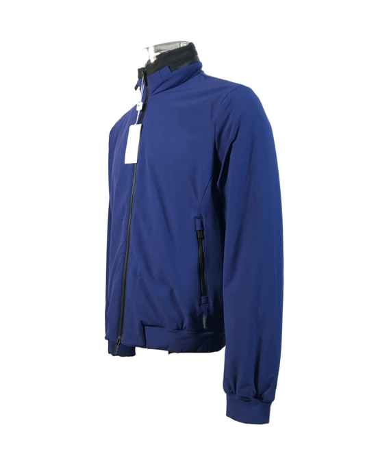 Nylon Wave-effect Quilted Jacket