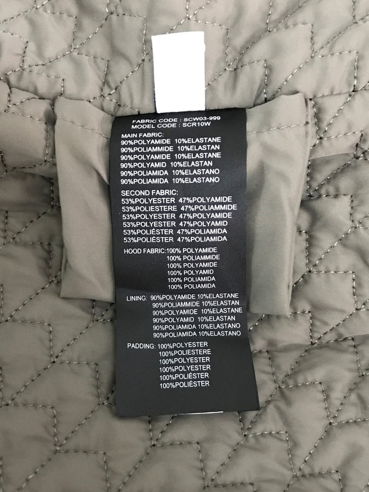 Nylon Wave-effect Quilted Jacket