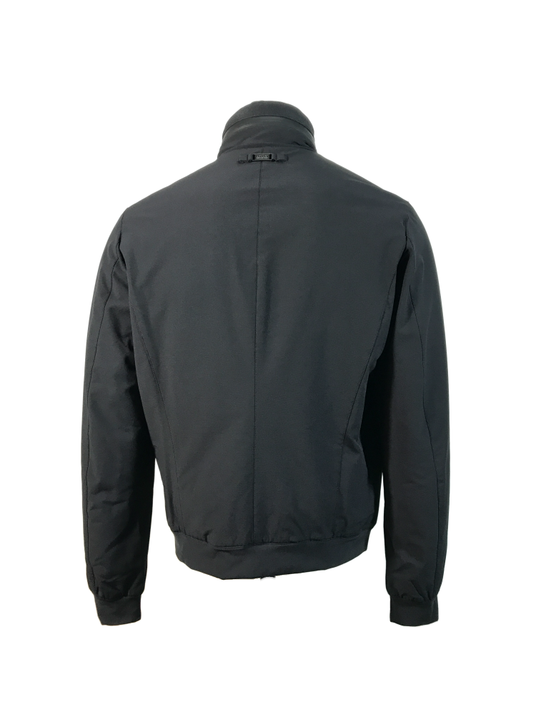 Nylon Wave-effect Quilted Jacket