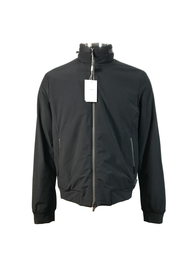 Nylon Wave-effect Quilted Jacket