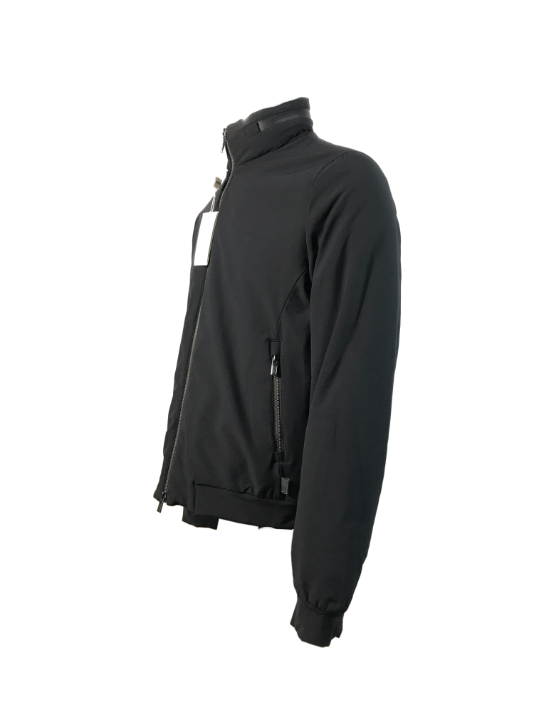 Nylon Wave-effect Quilted Jacket