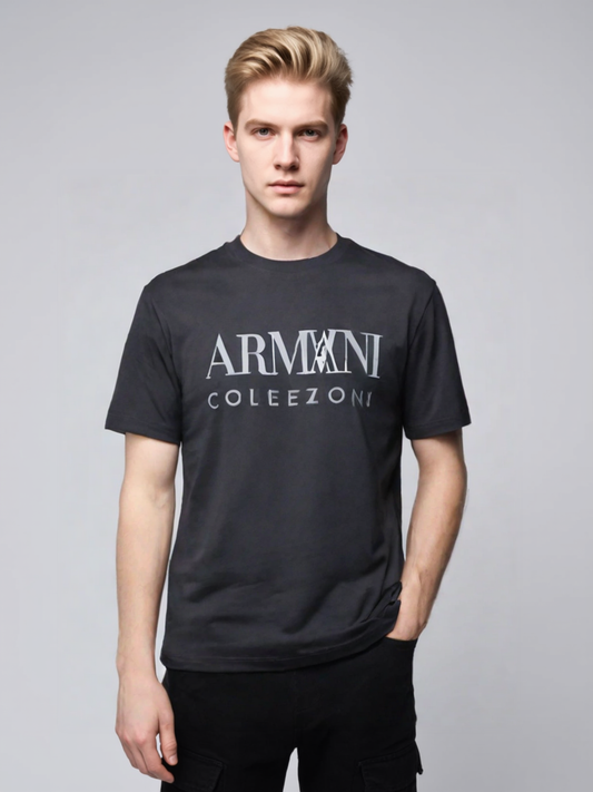 Logo Round Neck Short Sleeves T-shirt (SCT12J)