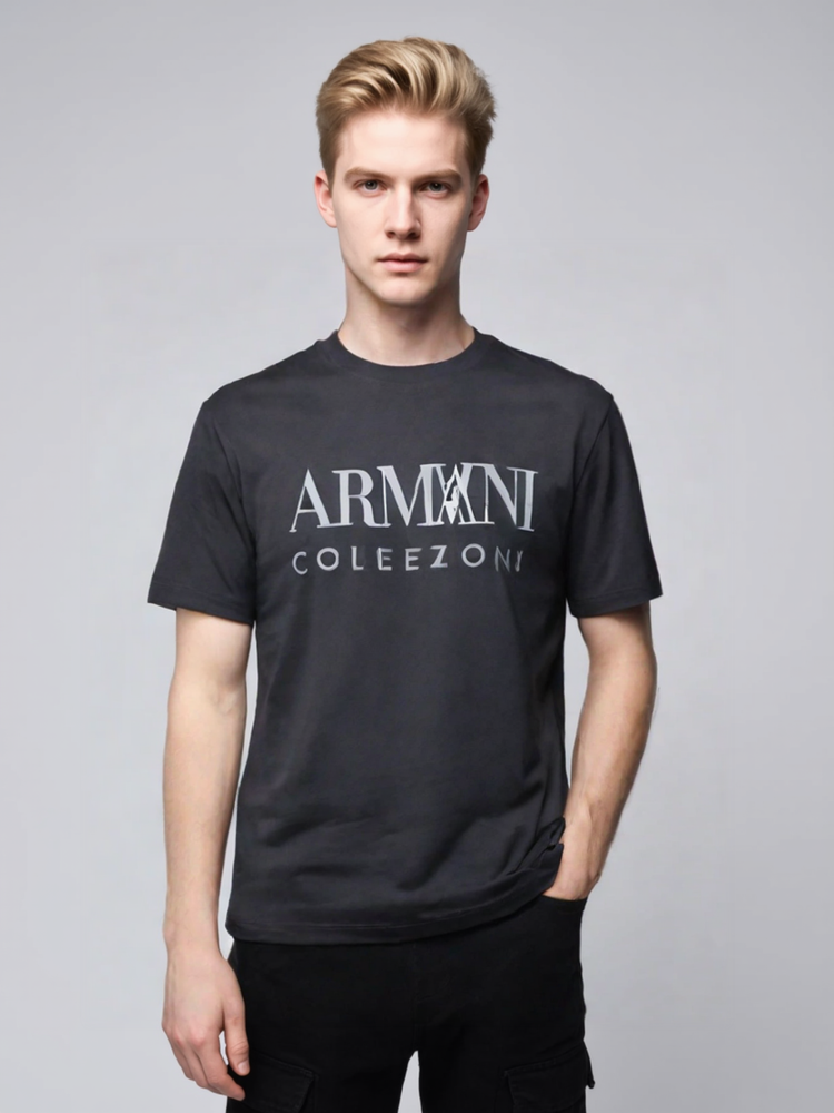 Logo Round Neck Short Sleeves T-shirt (SCT12J)