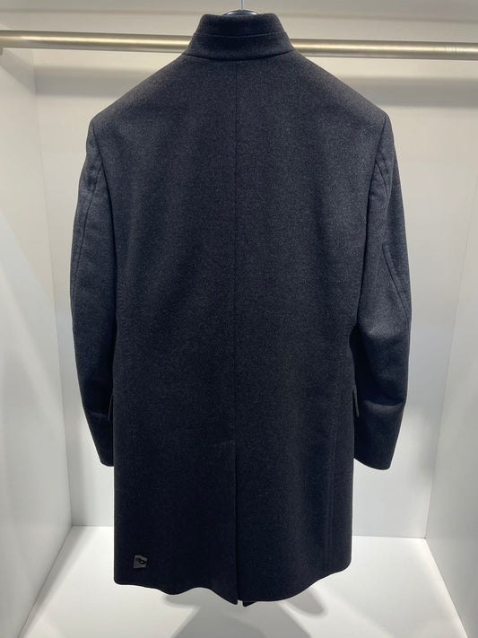 Coat in wool and cashmere