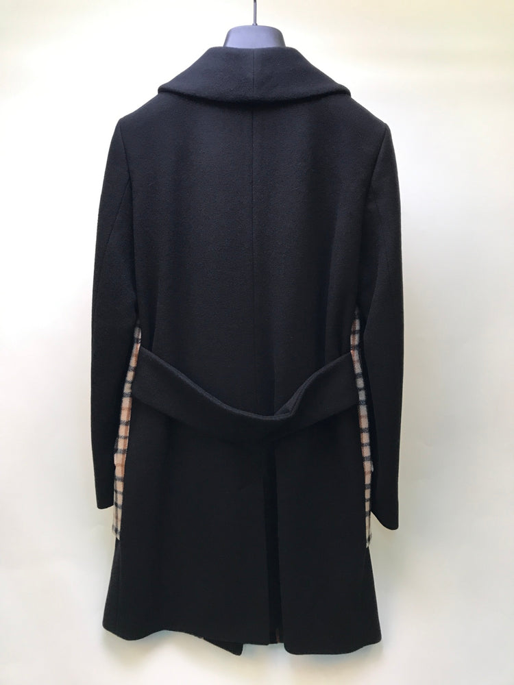 Daks Houndstooth Wrap Coat (U87005010721009 )